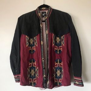 Tribal Button Up